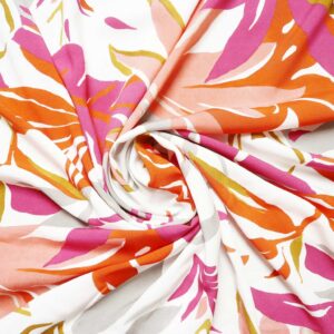 1,50 m Ausgefallener Viskosestoff-Botanica