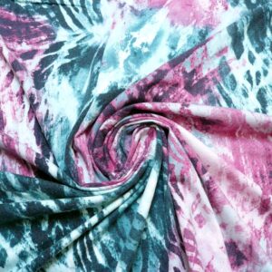 1,40 m Exclusiver Viskosejersey-Fantasiemuster