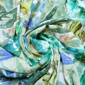 1,10 m Ausgefallener Viskosestoff-Botanica
